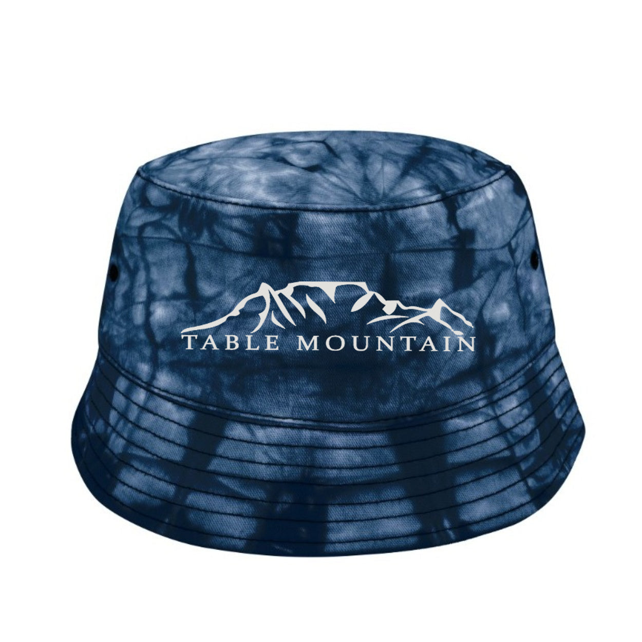 Table Mountain - Tie Die Bucket Hat - Blue