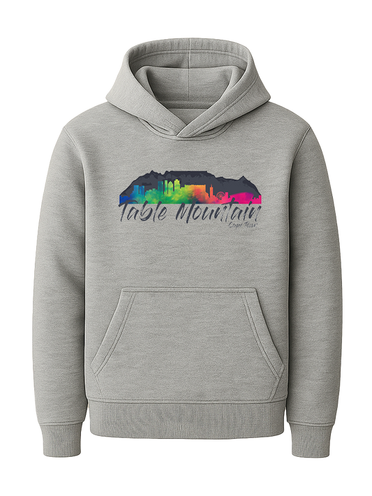 Rainbow Unisex Hoodie - Grey Melange