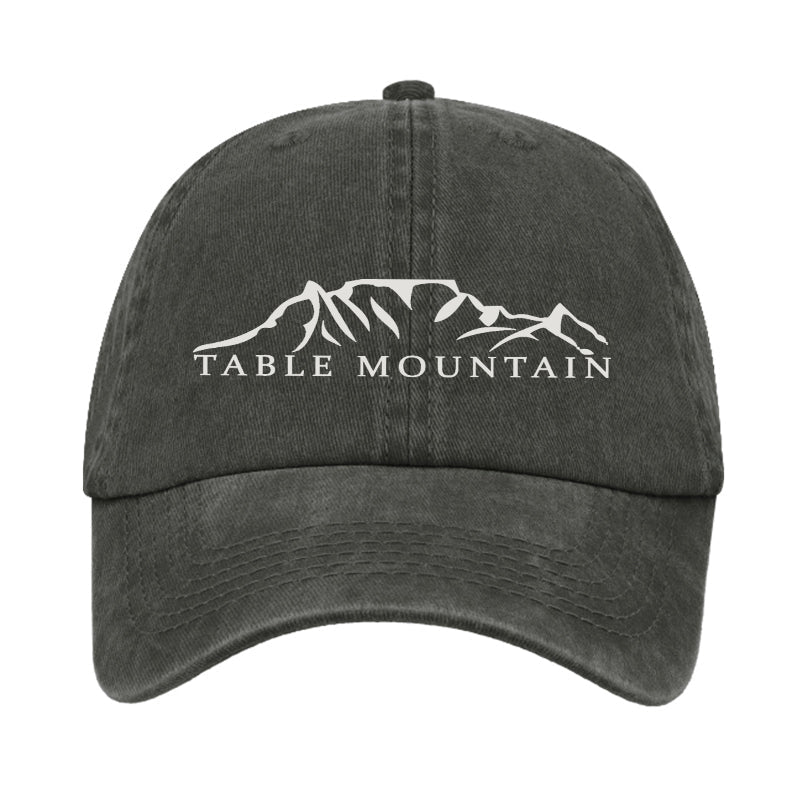 Table Mountain - Max Wash Cap - Black