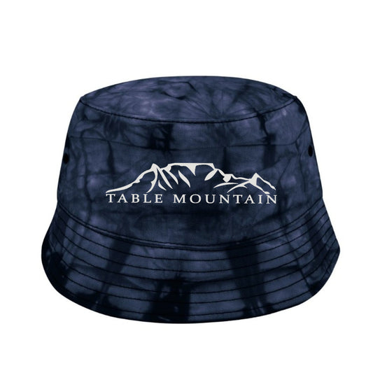 Table Mountain - Tie Die Bucket Hat - Black