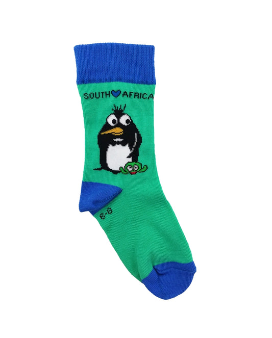 Penguin Green Socks