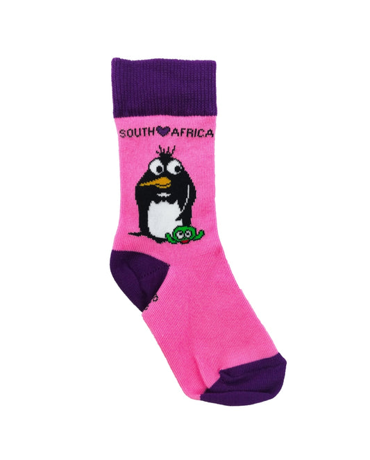 Penguin Pink Socks