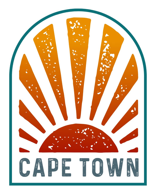 Cape Town Sun Sticker