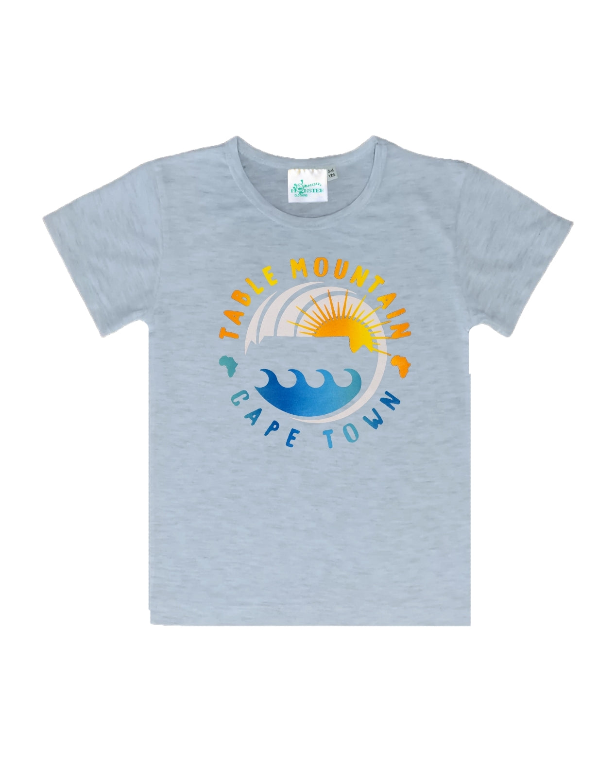 Sun and Sea - Kids T-shirt Grey Melange