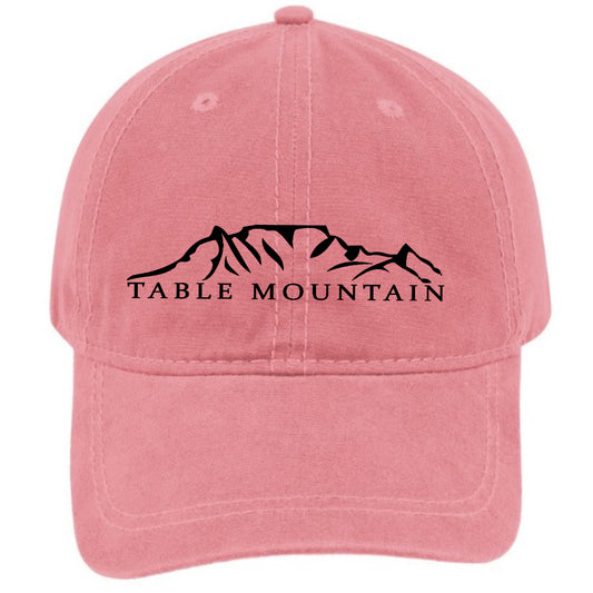 Table Mountain - Tracker Canvas Cap - Coral