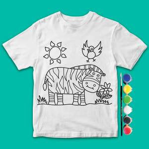 Paint My Tee - Zebra